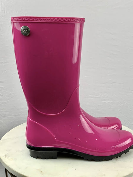 ugg rain boots pink