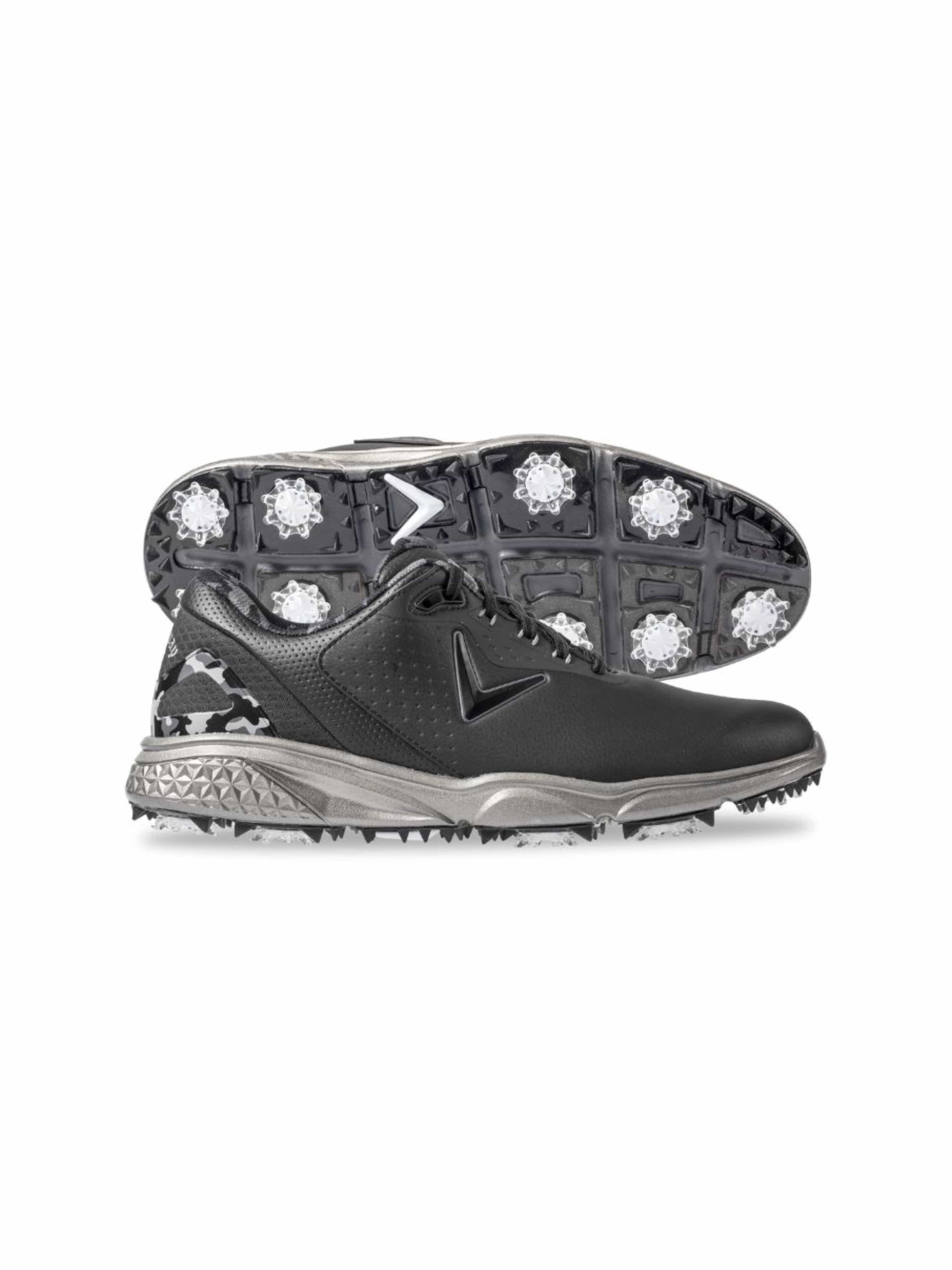 Callaway Apparel Mens Coronado V2 Golf Shoes, Size 10, Black, Polyurethane/Nylon | Golf Apparel Shop