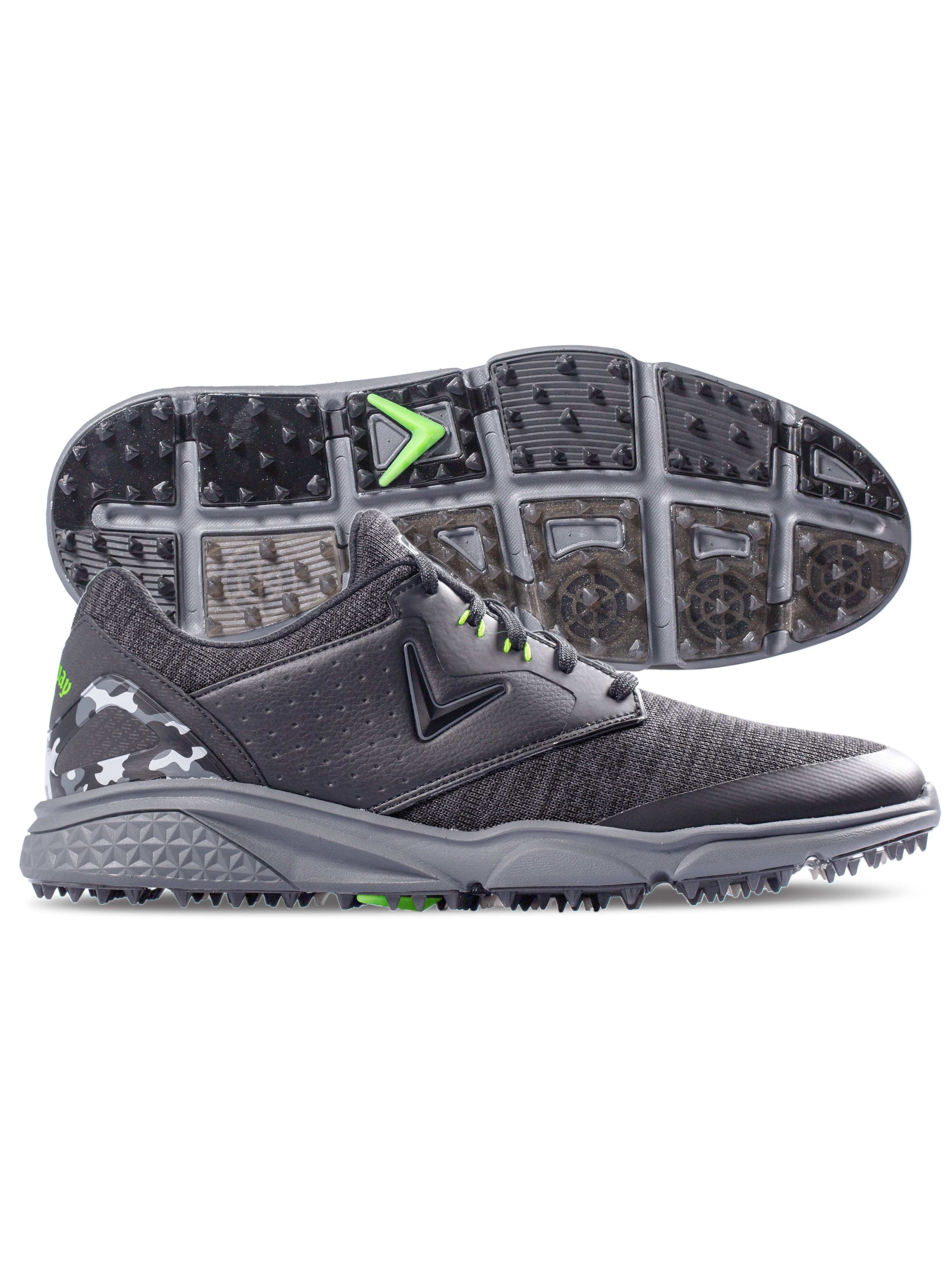 Callaway Apparel Mens Coronado V2 SL Golf Shoes, Black/Grey, Polyurethane/Nylon | Golf Apparel Shop