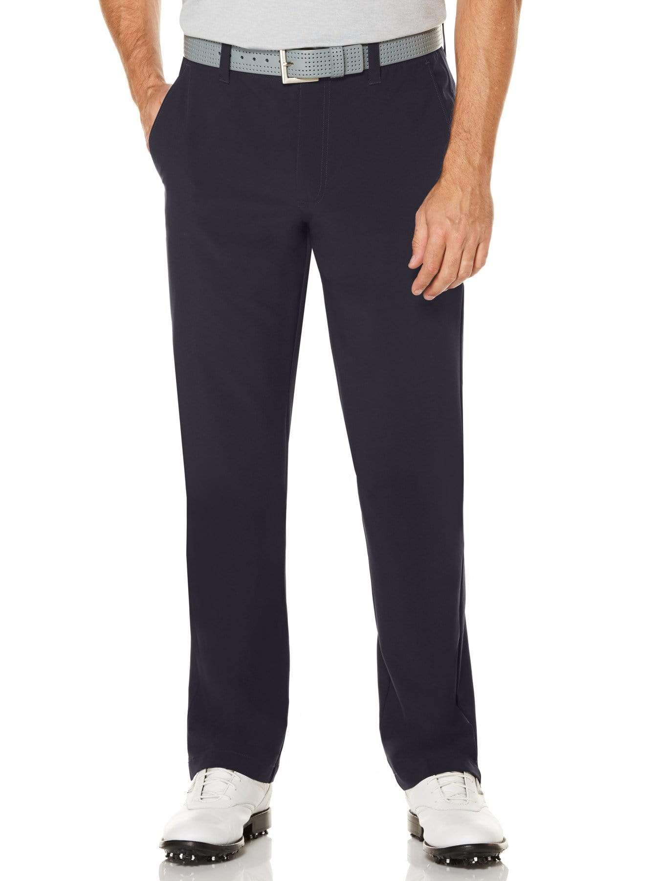 Callaway Apparel Mens Lightweight Stretch Tech Pants w/ Active Waistband, Size 30 x 32, Night Sky Blue, Polyester/Elastane | Golf Apparel Shop