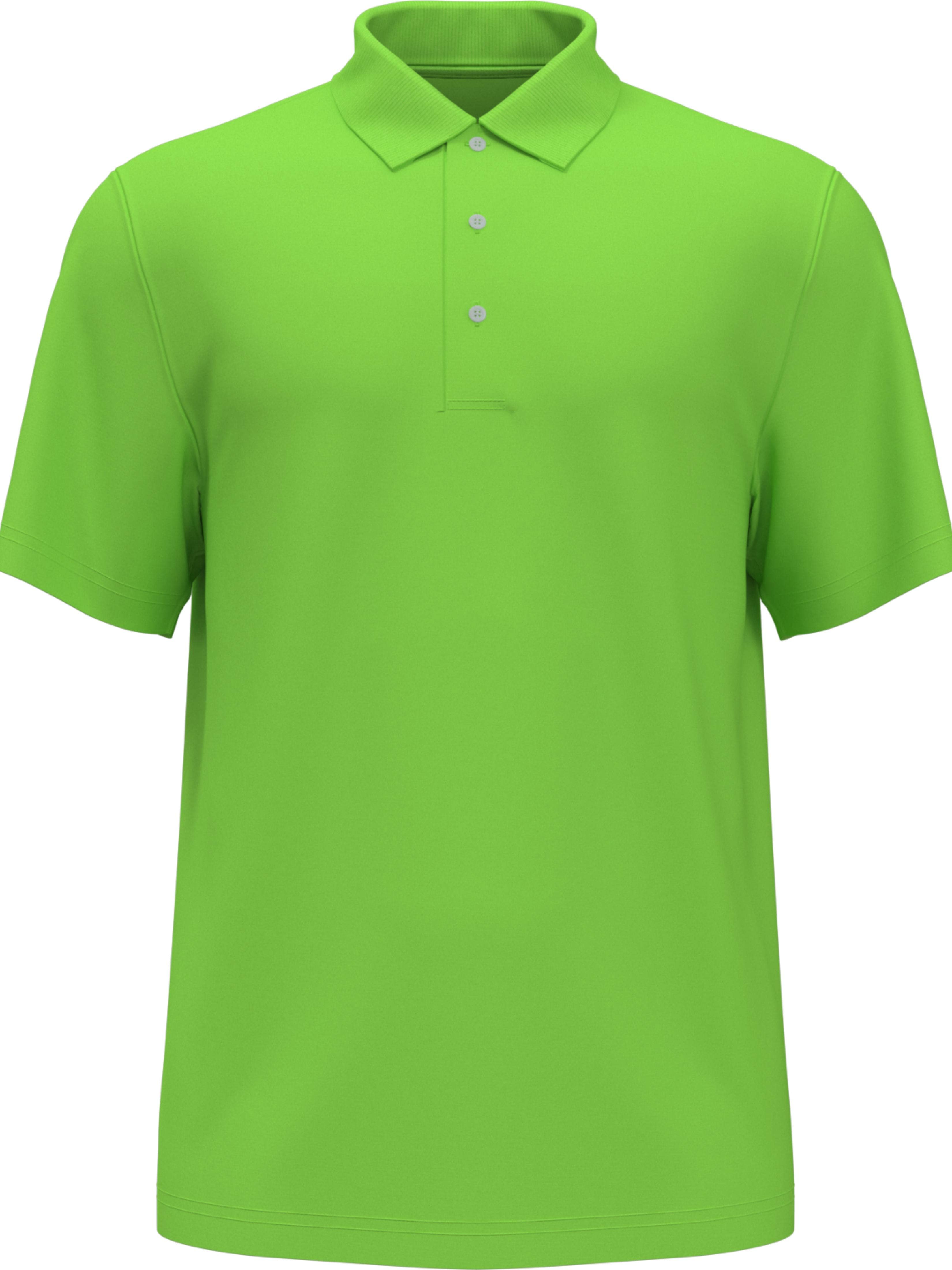PGA TOUR Apparel Boys Short Sleeve AirFlux™ Polo Shirt, Size XL, Jasmine Green, 100% Polyester | Golf Apparel Shop