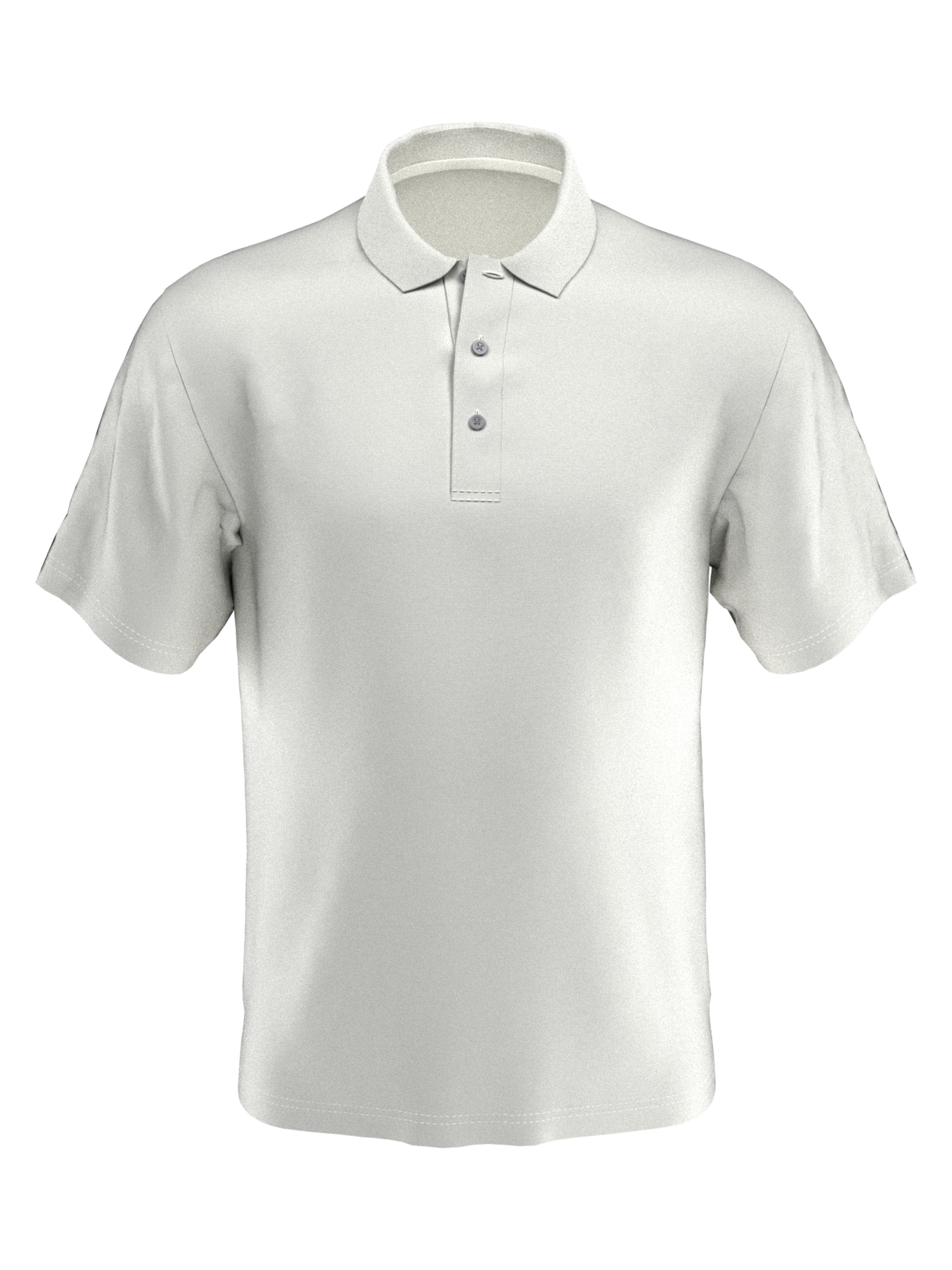 PGA TOUR Apparel Boys Short Sleeve AirFlux™ Polo Shirt, Size Large, White, 100% Polyester | Golf Apparel Shop