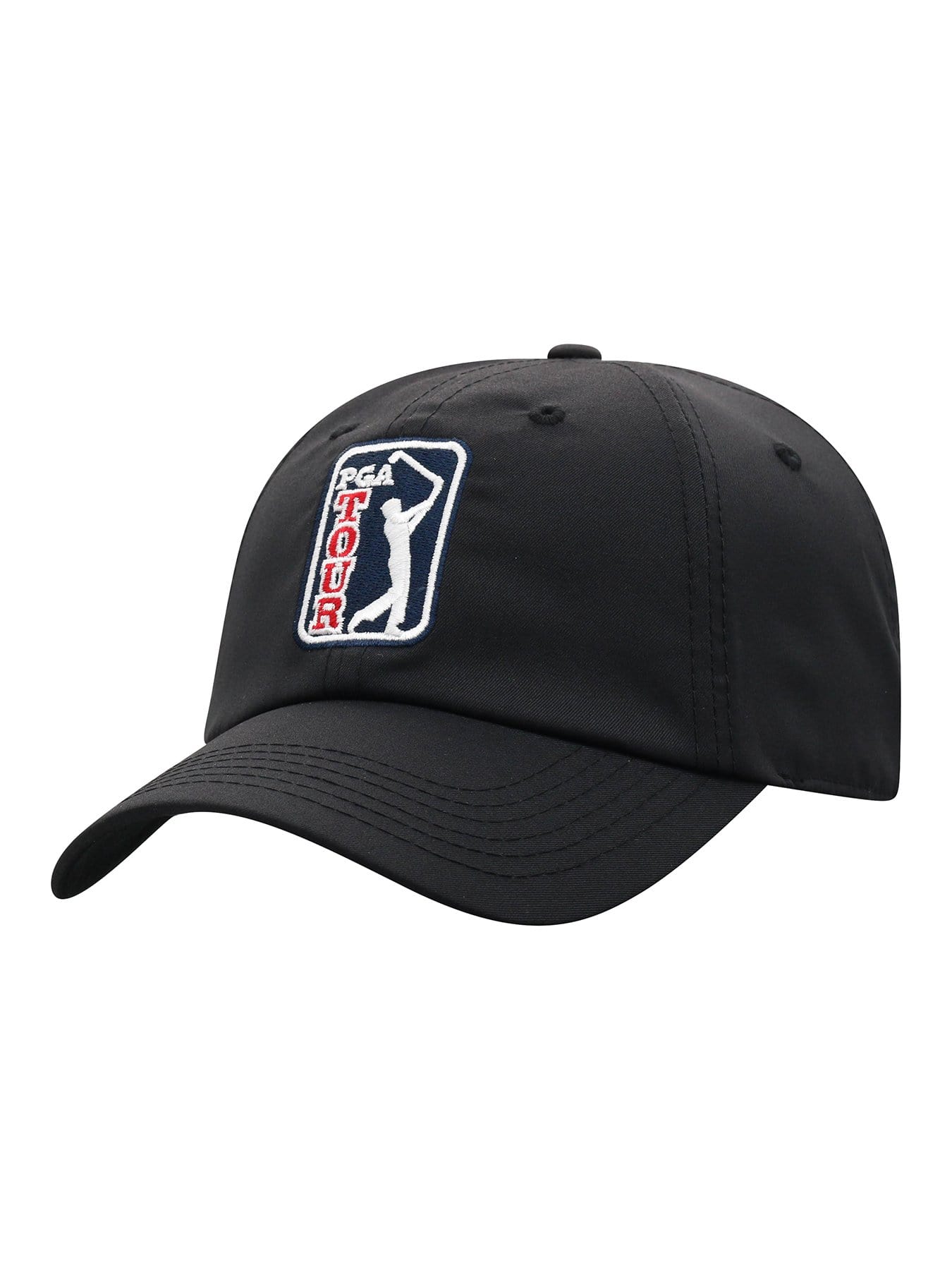 PGA TOUR Apparel Classic Logo Adjustable Hat, Black | Golf Apparel Shop