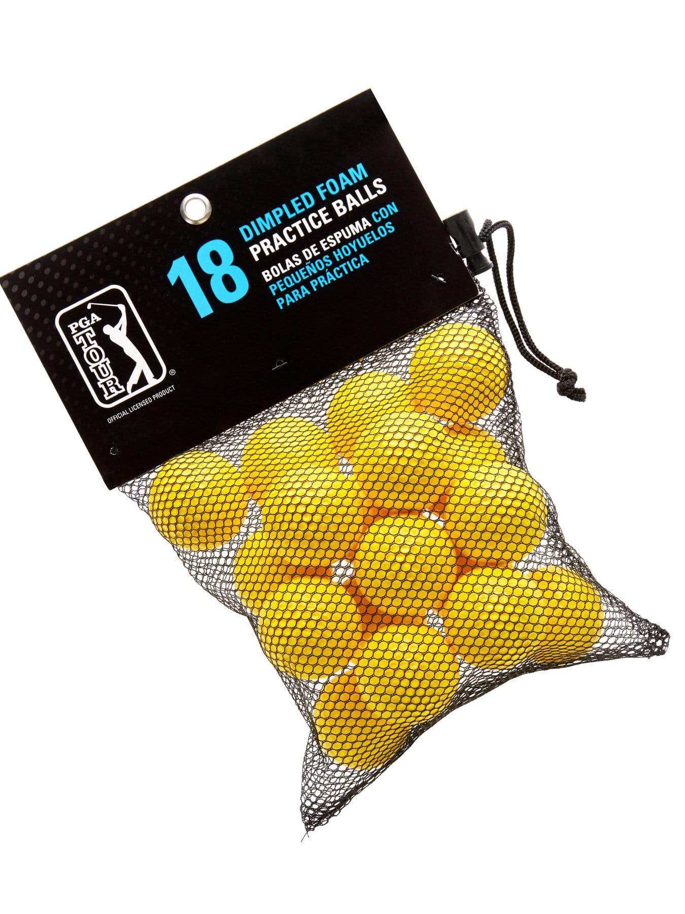 PGA TOUR Apparel Foam Practice Balls, Yellow | Golf Apparel Shop