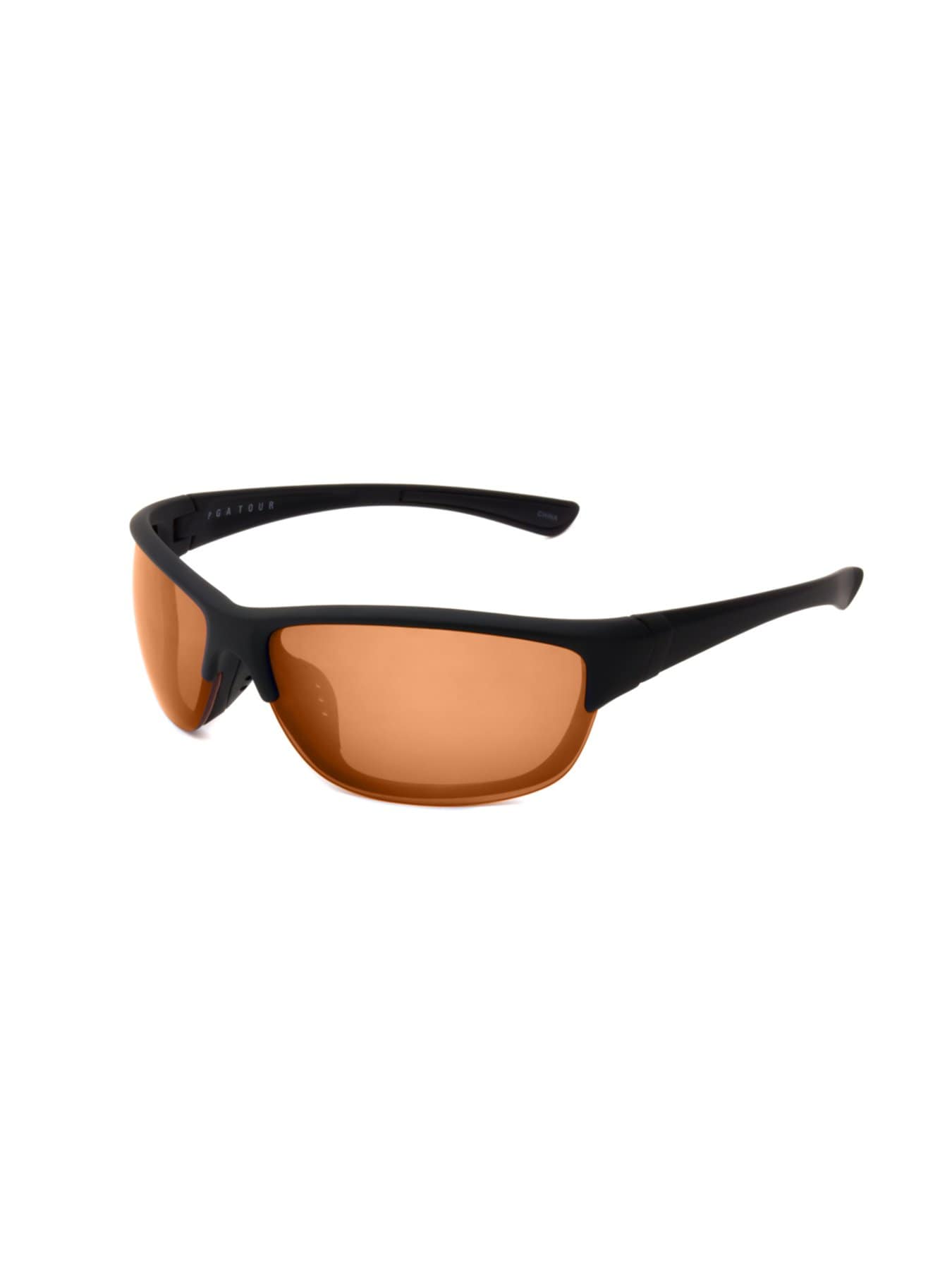 PGA TOUR Apparel Mens Full Frame Sunglasses, Brown | Golf Apparel Shop