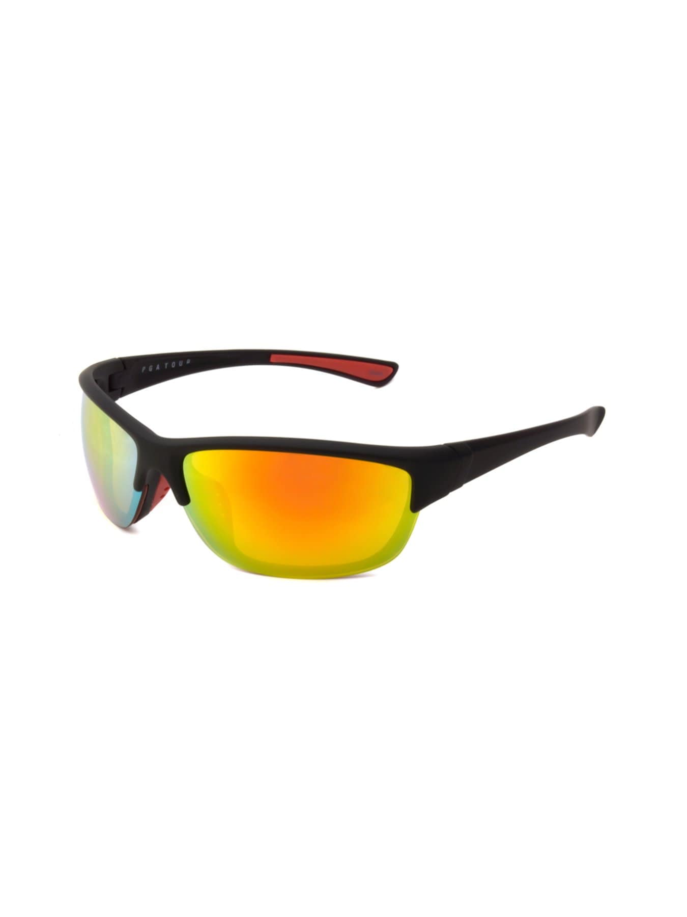 PGA TOUR Apparel Mens Full Frame Sunglasses, Yellow | Golf Apparel Shop