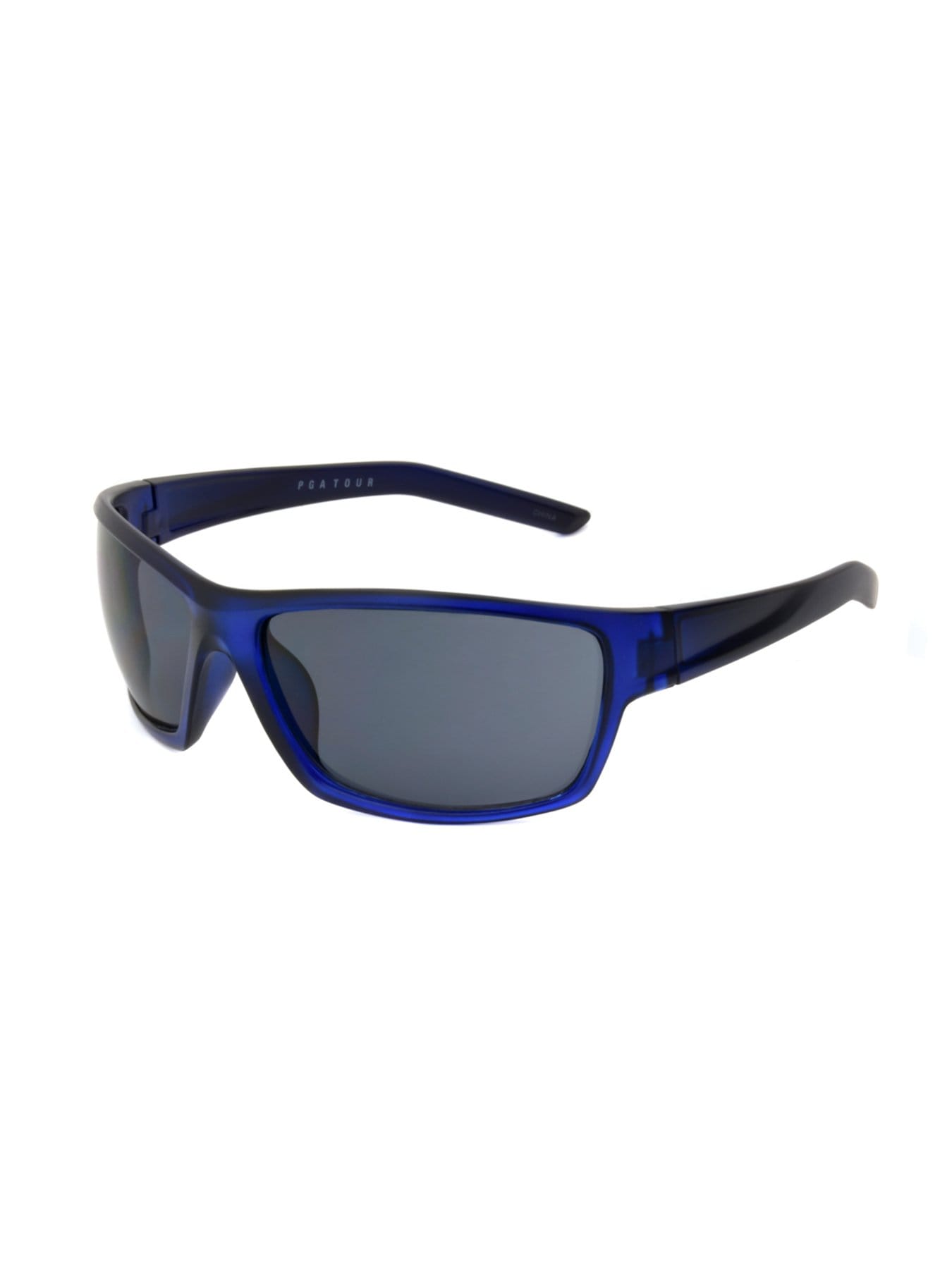 PGA TOUR Apparel Mens Large Full Frame Sunglasses, Navy Blue | Golf Apparel Shop