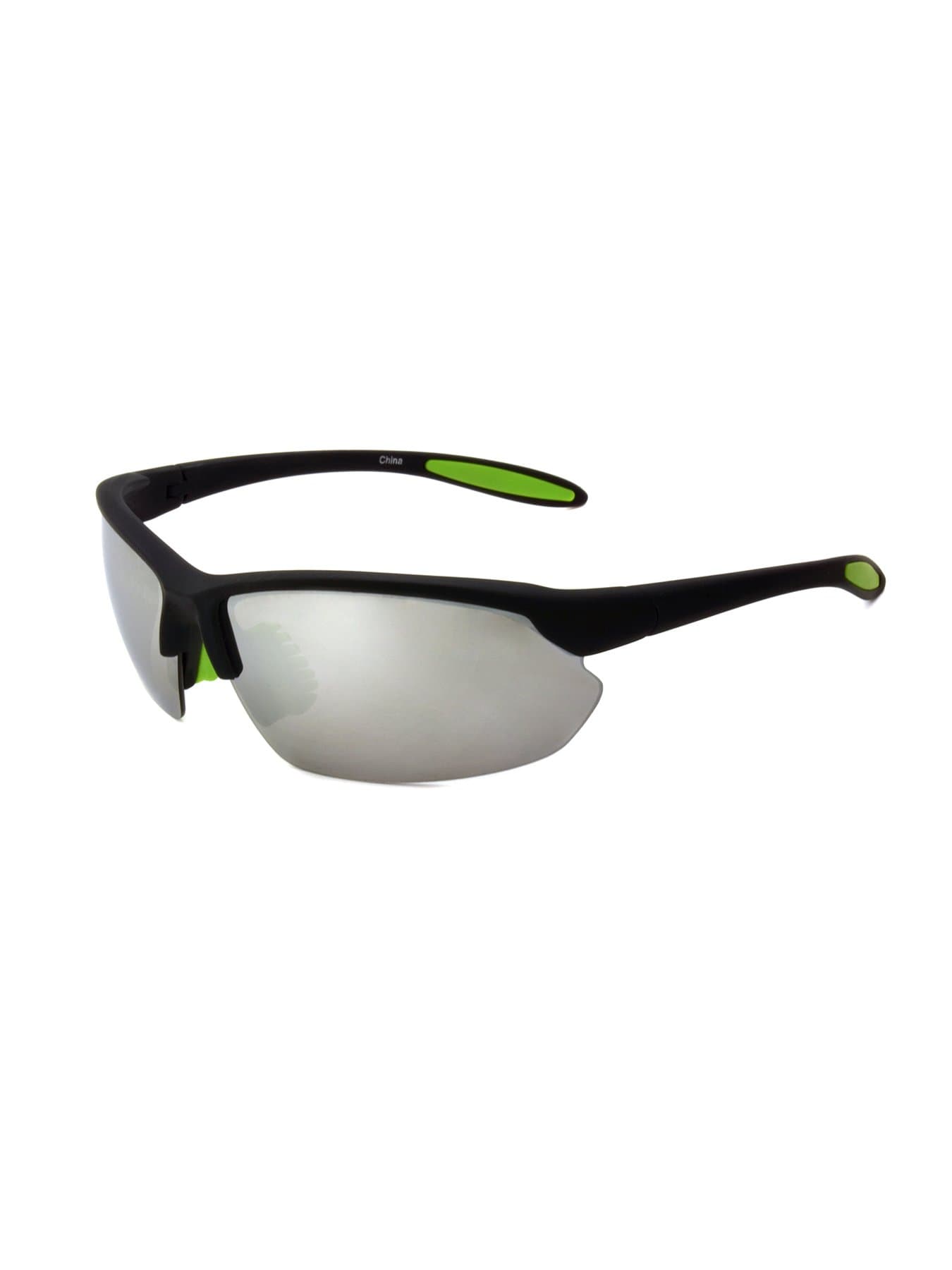 PGA TOUR Apparel Mens Wrap Blade Sunglasses, Gray | Golf Apparel Shop
