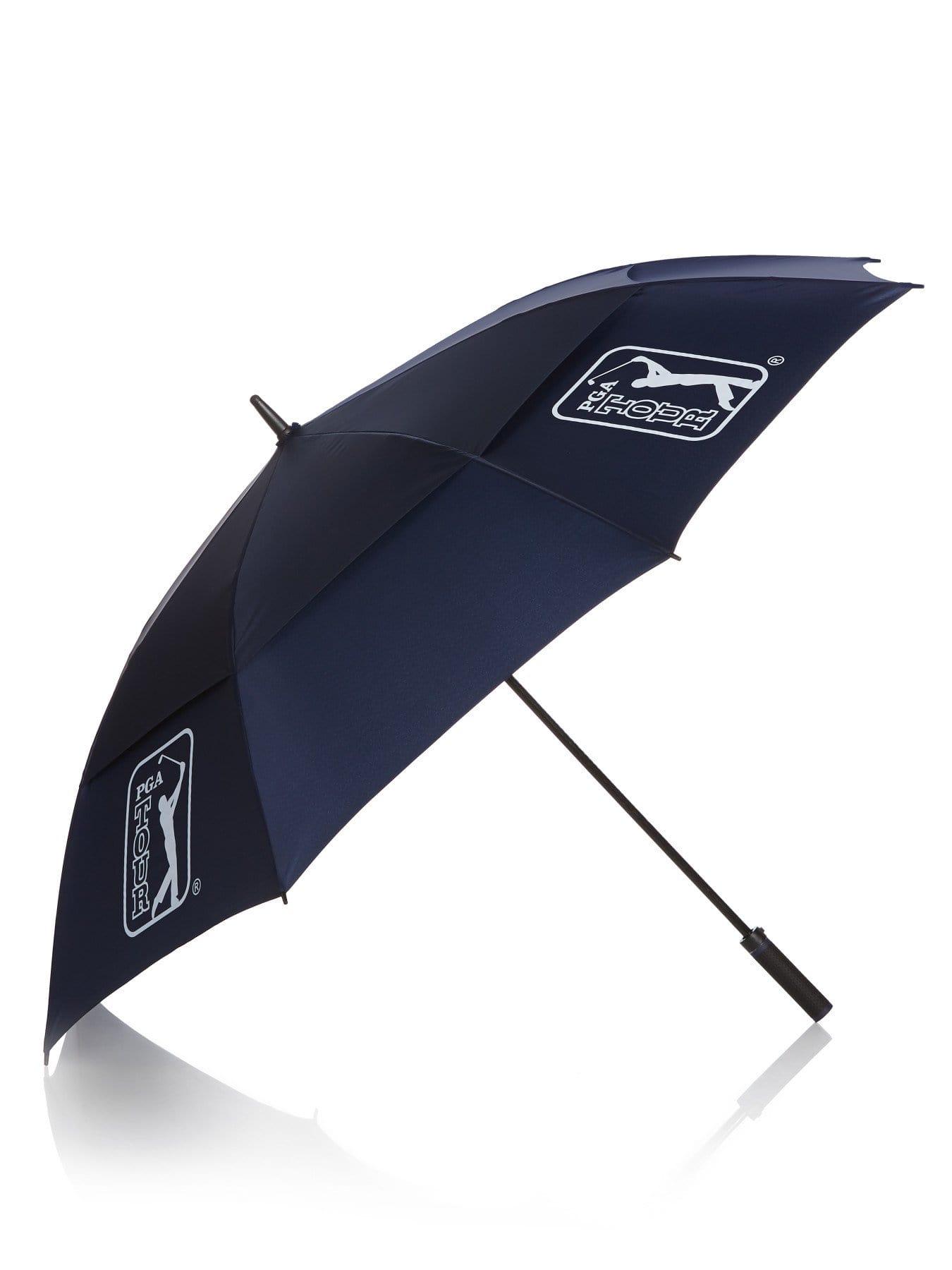 PGA TOUR Apparel Umbrella, Dark Navy Blue, 100% Polyester | Golf Apparel Shop