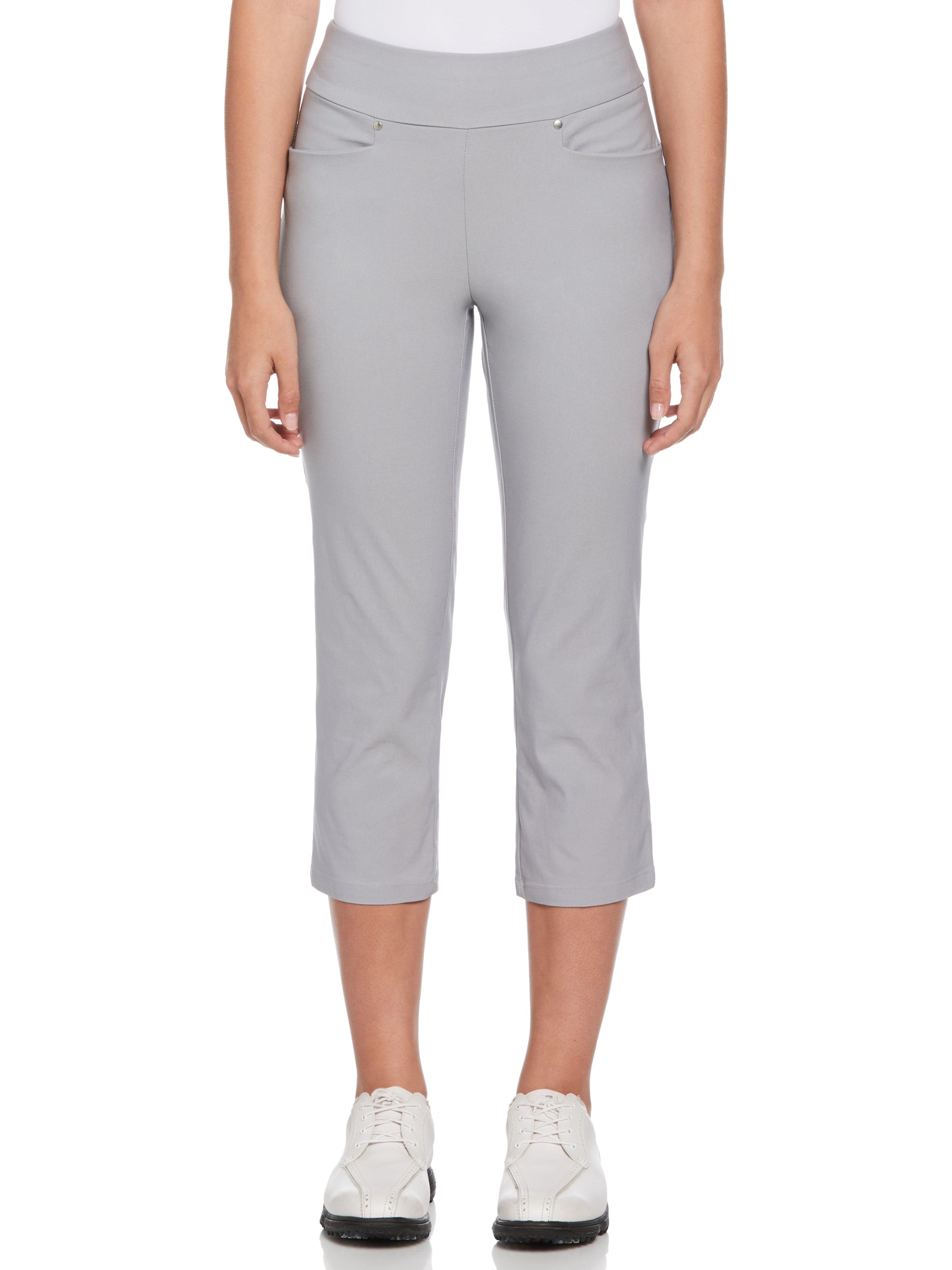Plus Size Capri Pants Elastic Waist | Ladies Capri Pants Summer Plus Size -  High - Aliexpress