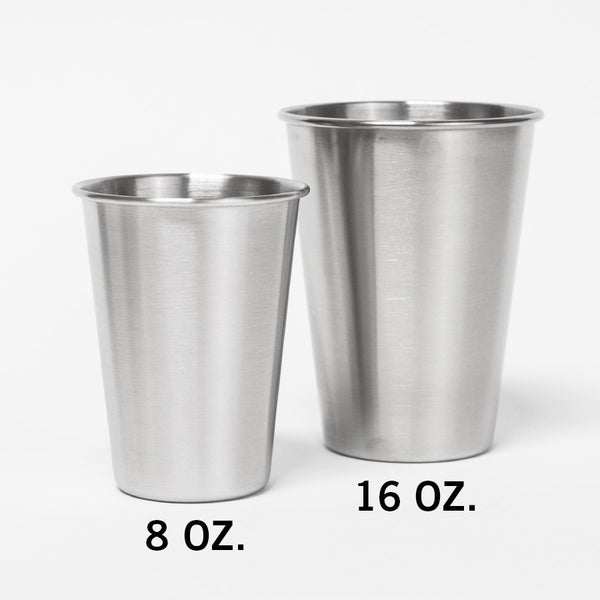 stainless steel cups