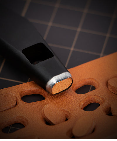 WUTA Oval Shape Hole Punch Cutter Belt Watch Band Gasket Hollow Leather –  WUTA LEATHER