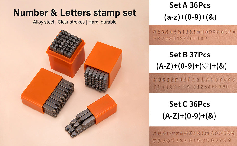 Leather Metal Stamping kit