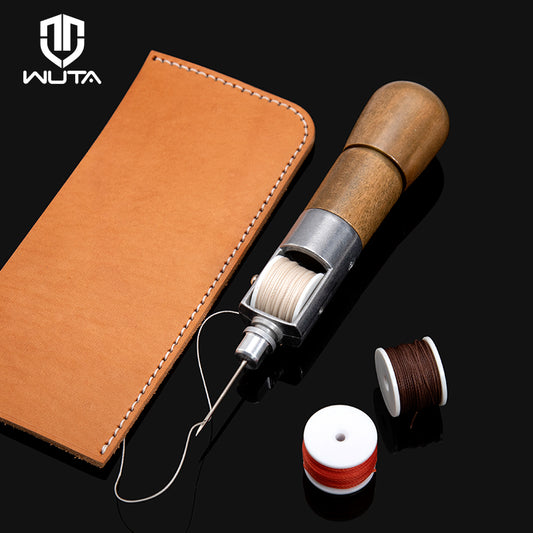 WUTA Professional Leather Craft Tools Kit Hand Sewing Stitching Punch Work  Basic Set for DIY Beginner 25/27/29/35pcs Available