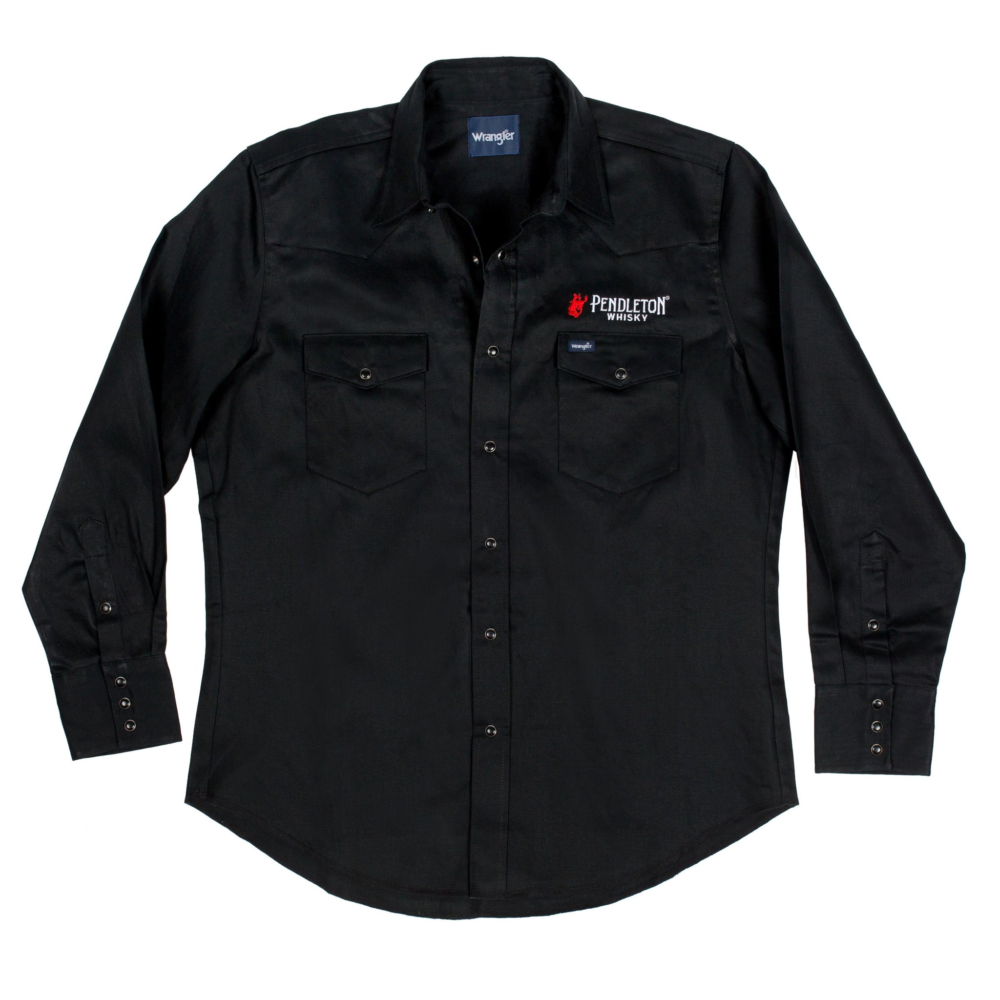 Wrangler Western Black Button Down – Pendleton Whisky