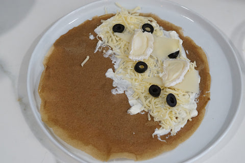 Crepe de Boletus a los 4 quesos con Trufa Negra