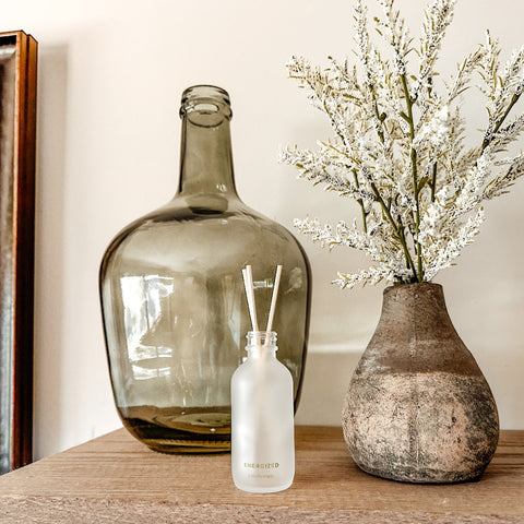 Mini Reed Diffuser on Shelf