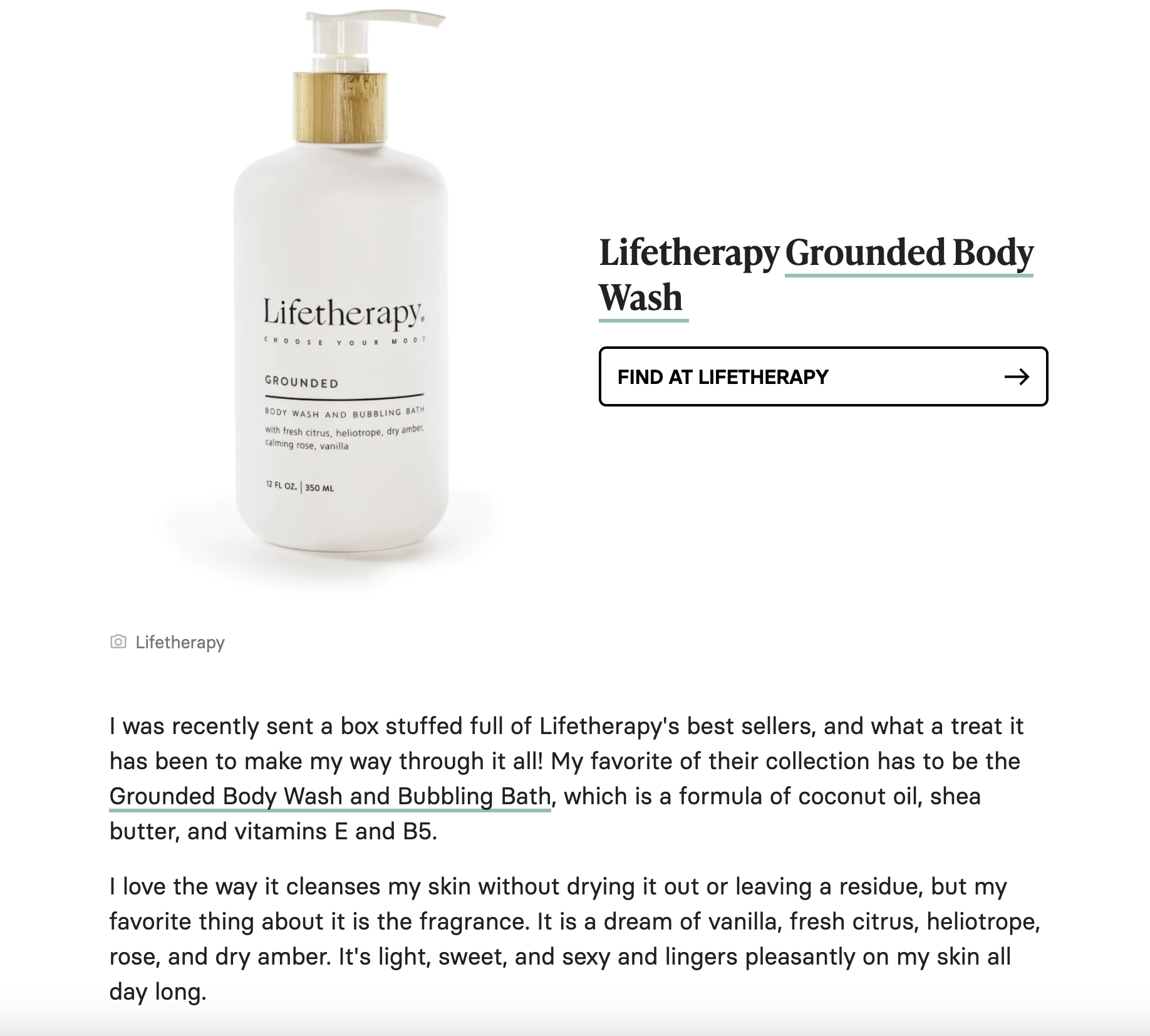 Like to Know - Grounded Body Wash & Bubbling Bath