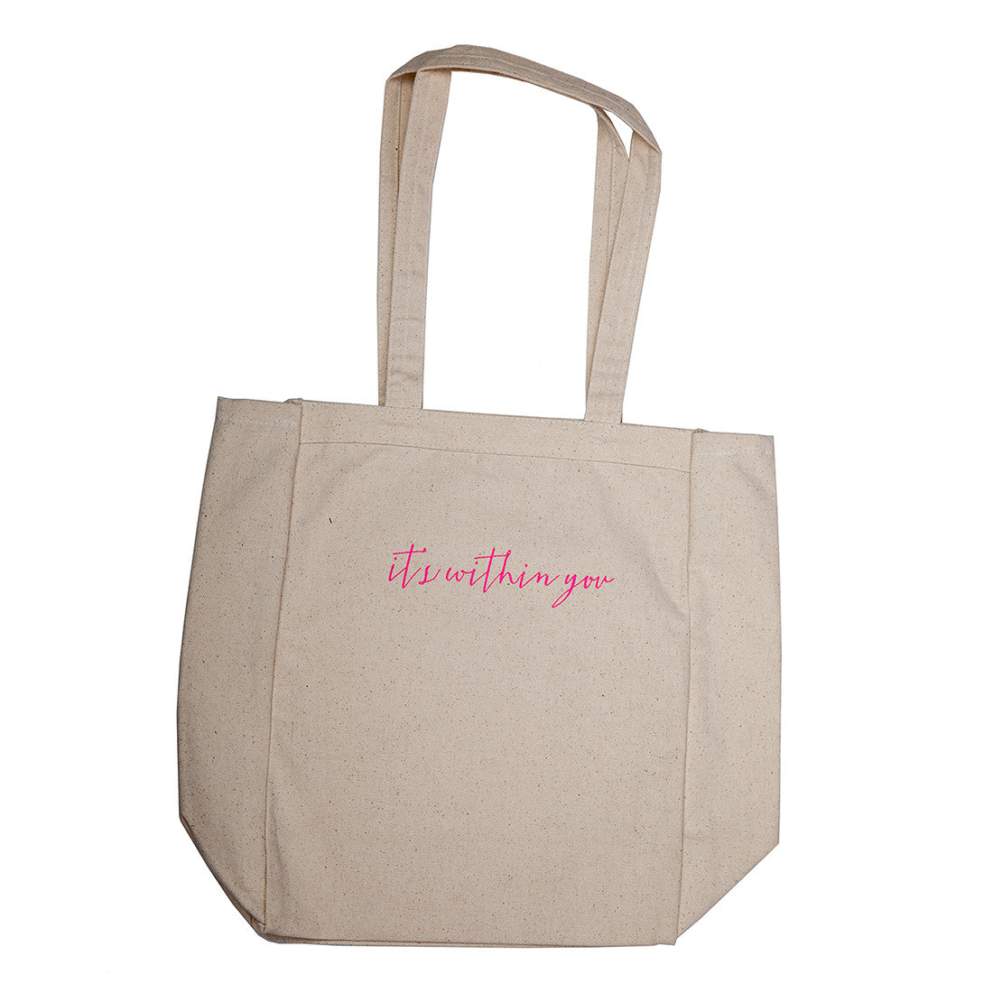 Choose Your Mood Motivational Canvas Tote Bag - Pink – Lifetherapy