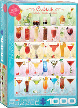 Load image into Gallery viewer, Cocktails - 1000 Piece Puzzle by EuroGraphics
