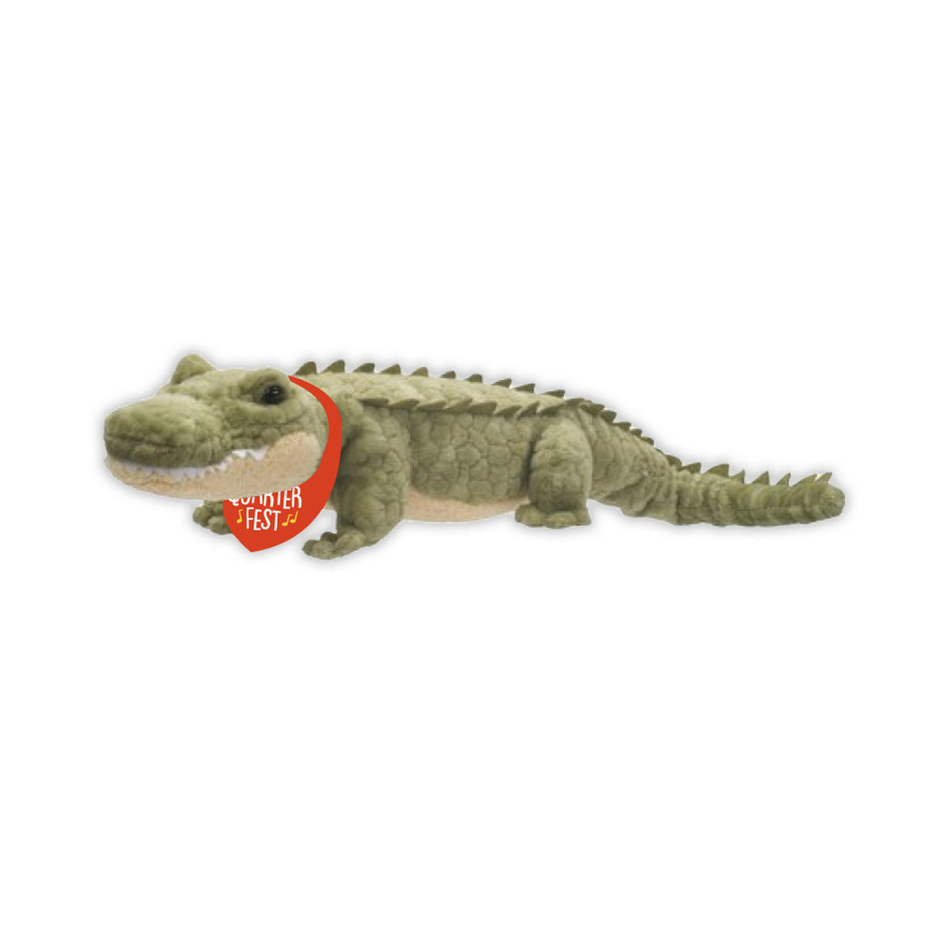 small stuffed alligator