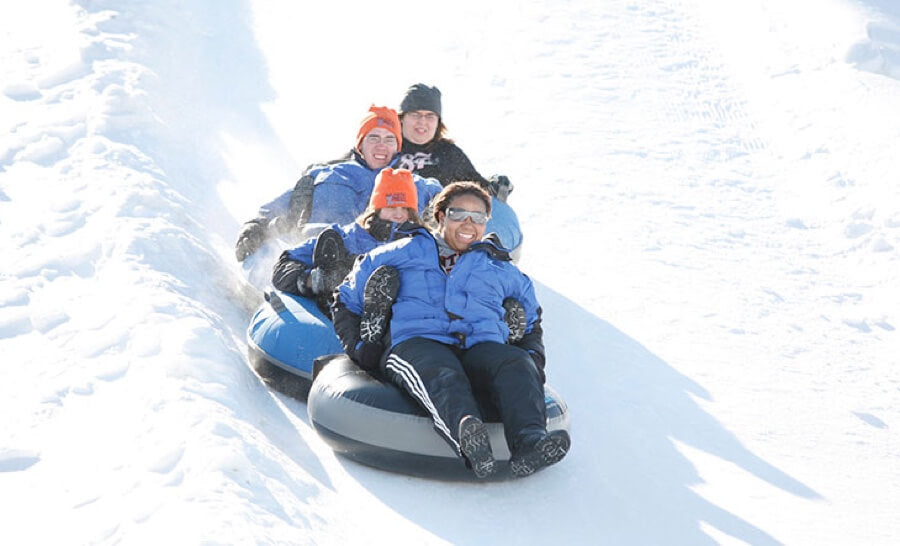 Snow tubing