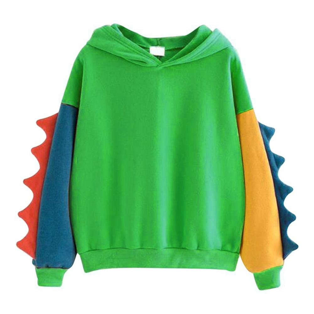 green dinosaur hoodie