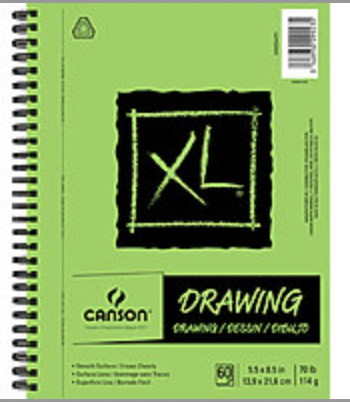 Canson Universal Heavy-Weight Side Spiral Sketchbook (Various