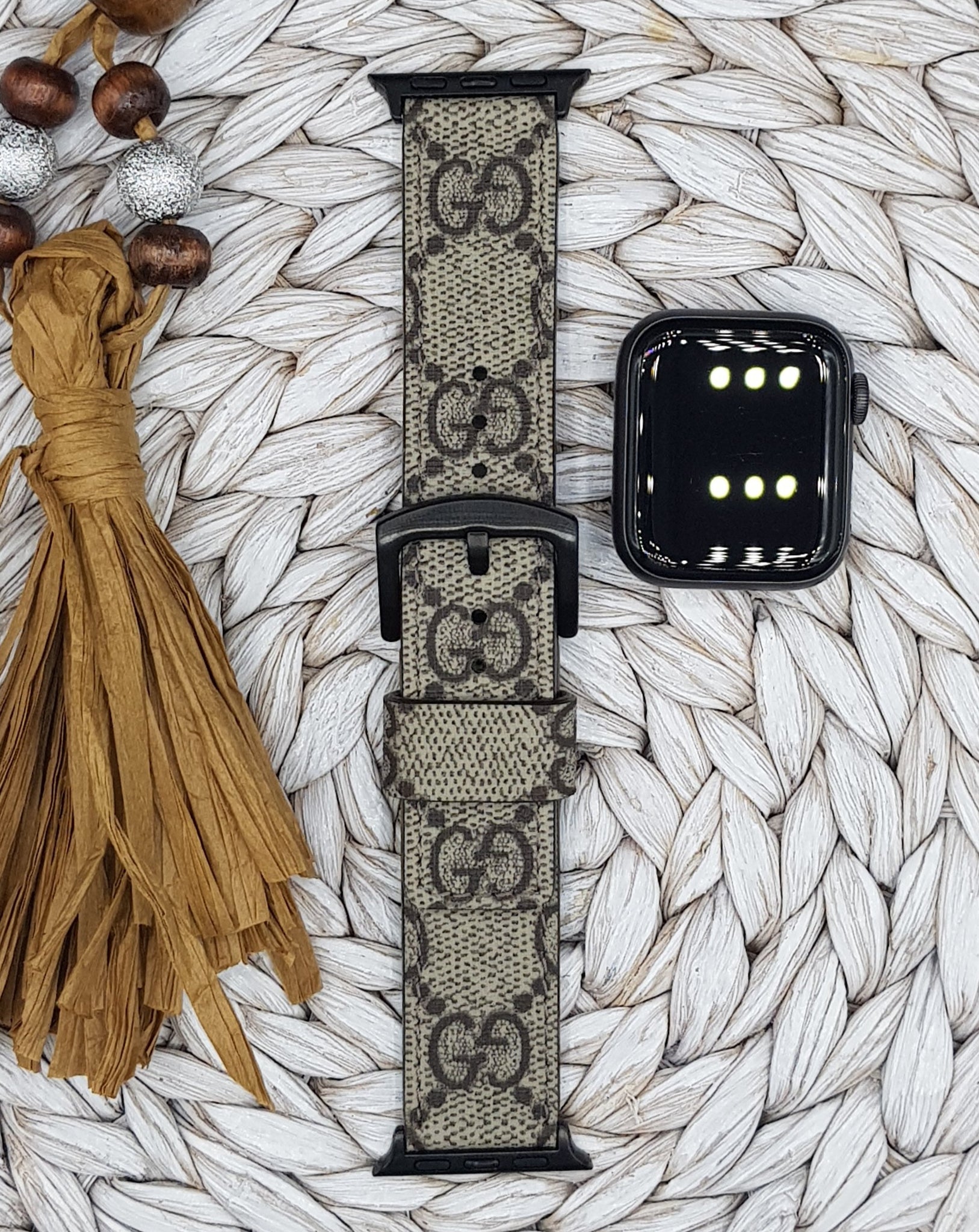 Gucci Upcycled Apple Watch Straps