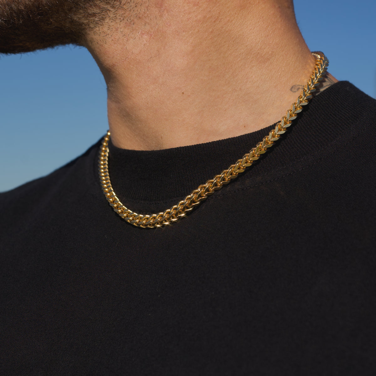 6mm franco chain 14k