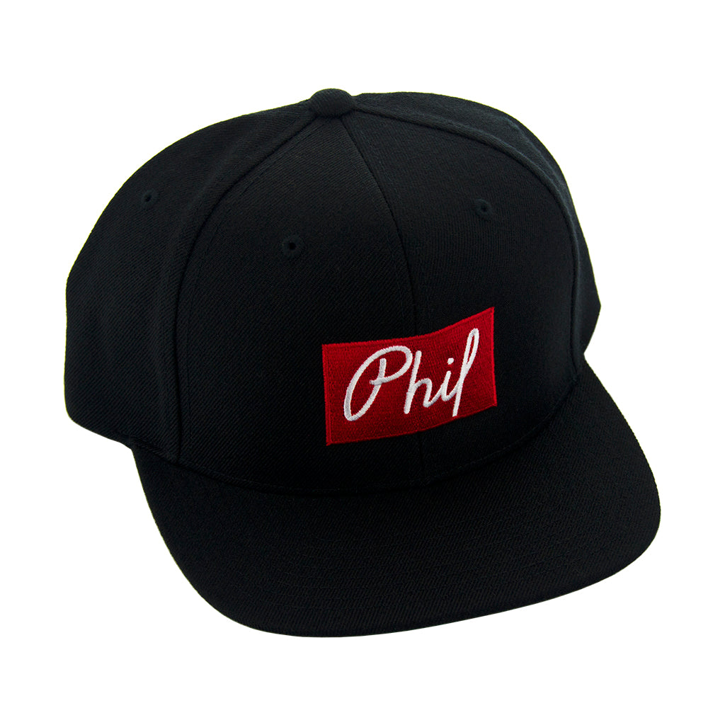 Phil Box Logo Snapback Hat – Phil Wood and Company