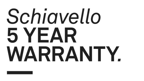 Schiavello 5 Year Warranty