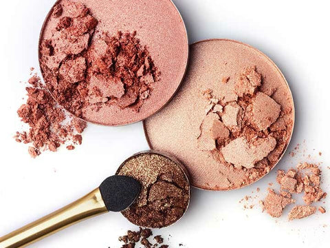 Cracked compact powders