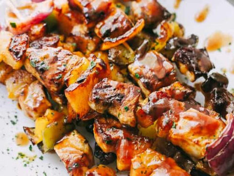 Pork & Pineapple Skewers