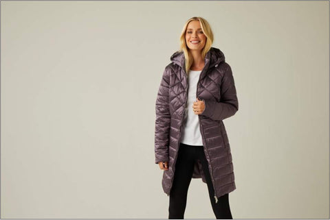 Quilted Longline Puffer Jacket