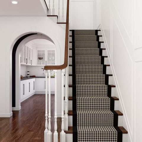 Patterned Stair Runner