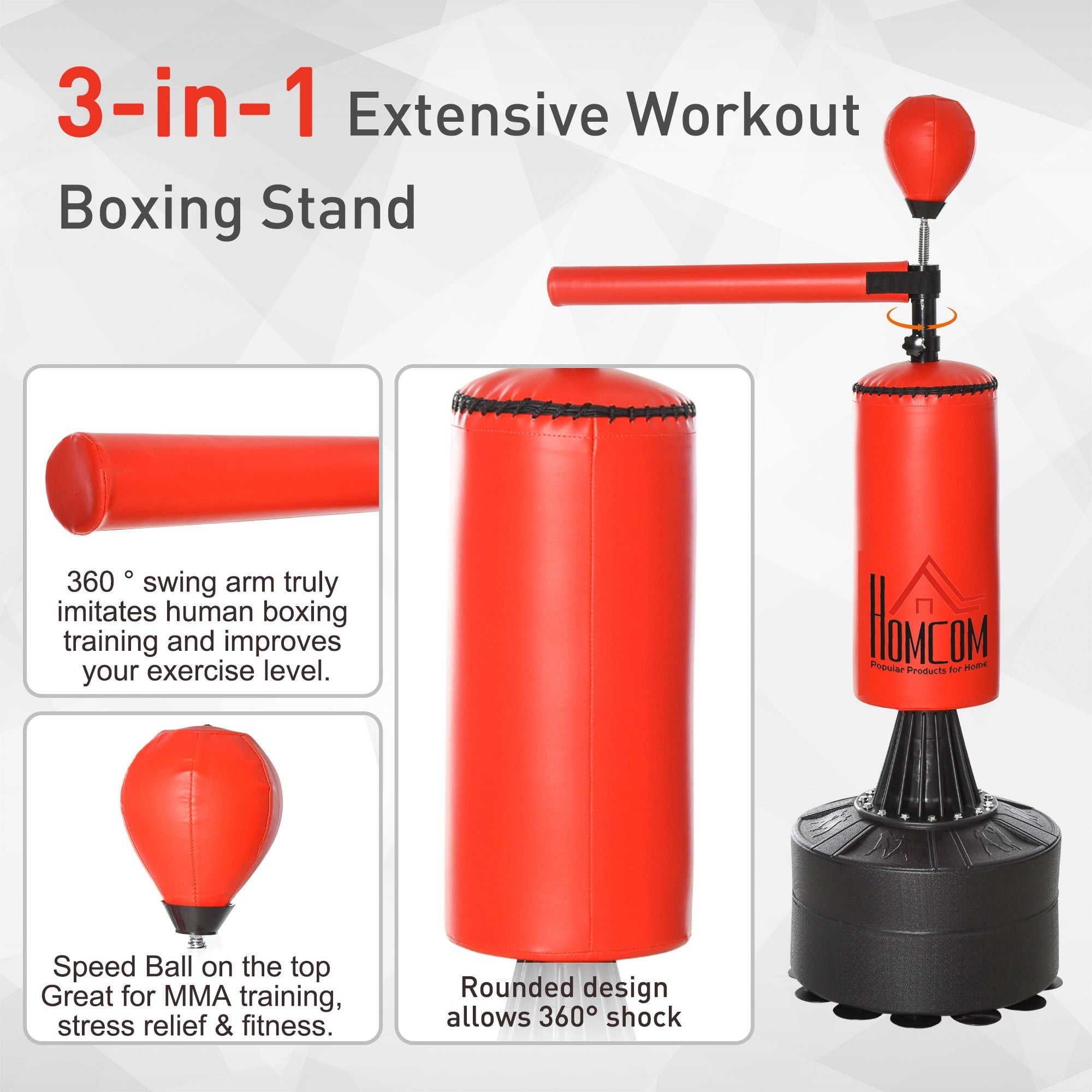 everlast heavy bag and speedball stand