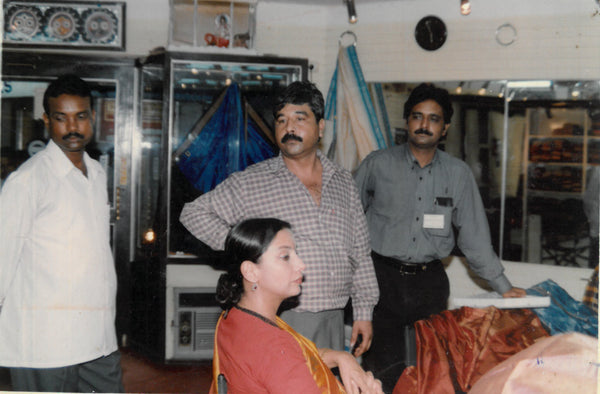 Priyadarshini Handloom Bhubaneswar Showroom with Shabnam Azmi