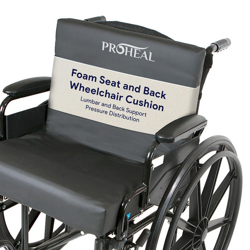 ProHeal Gel Wedge Wheelchair Seat Cushion For Posture & Pressure