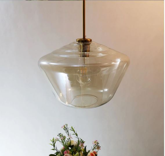 contemporary glass lighting