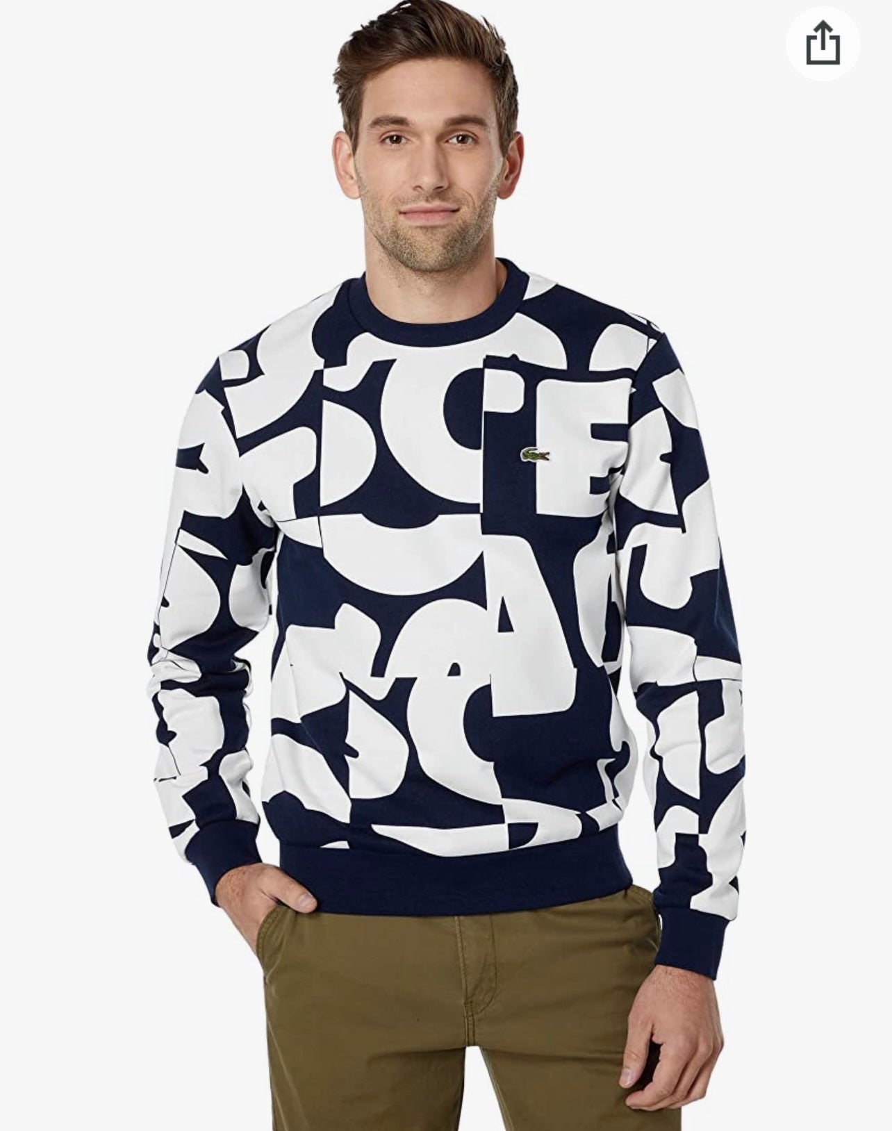 paus Ithaca Beleefd Lacoste Heritage Graphic Print – Get Fly NYC