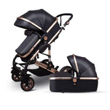 2 in 1 Luxury baby stroller - High Landscape Pram - ShopWorld
