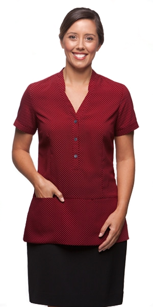 City Collection Stretch Spot Tunic (2174) – Corporate Apparel Online