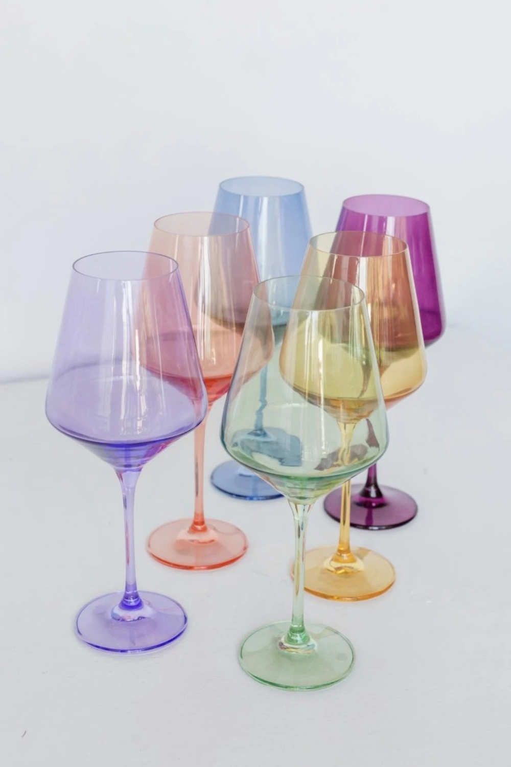 Estelle Colored Champagne Flute - Set of 6 {Iridescent} in 2023