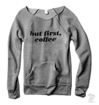 But First Coffee Sweater – Brooklyn Backroom