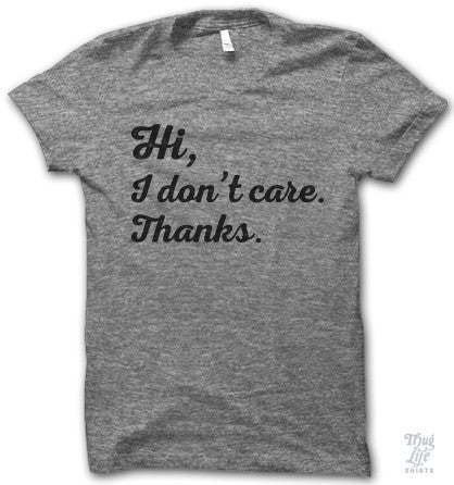Hi, I Don't Care. Thanks – Brooklyn Backroom