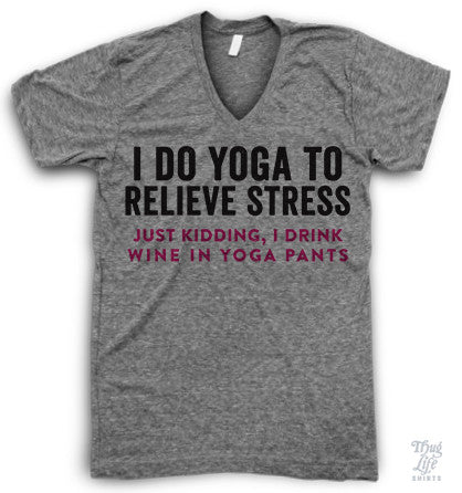 I Do Yoga V Neck – Brooklyn Backroom