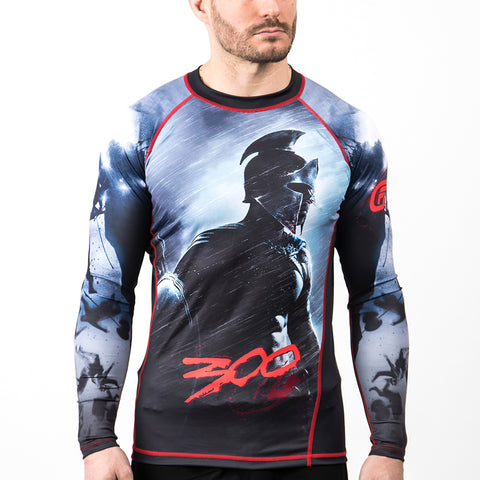 Fusion Fight Gear Robocop BJJ Rash Guard compression shirt