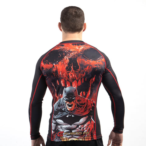 Fusion Fight Gear Army of Darkness Hail to the King Compression BJJ Rash  Guard