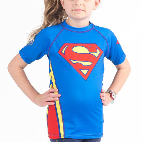 superman t shirt damen bauchfrei